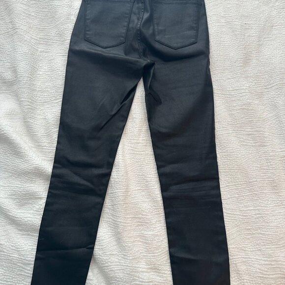 Abercrombie Coated High Rise Ankle Jeans - Picture 3 of 4